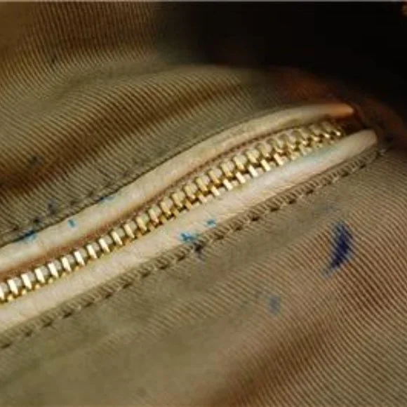 Auth Chloe Marcie Large Shoulder Bag Leather Ivory - Picture 14 of 15